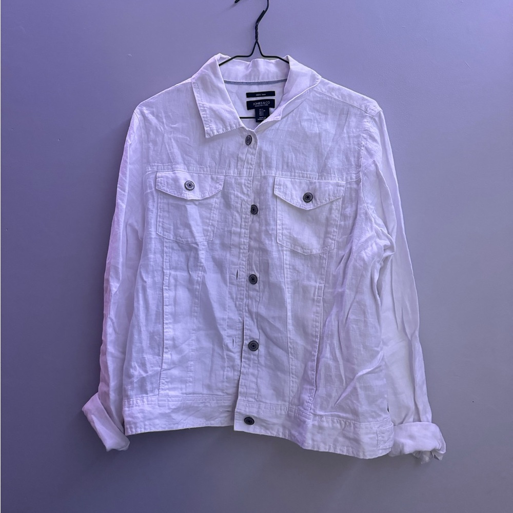 Linen button up